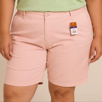 Short Feminino Colorido com Elastano